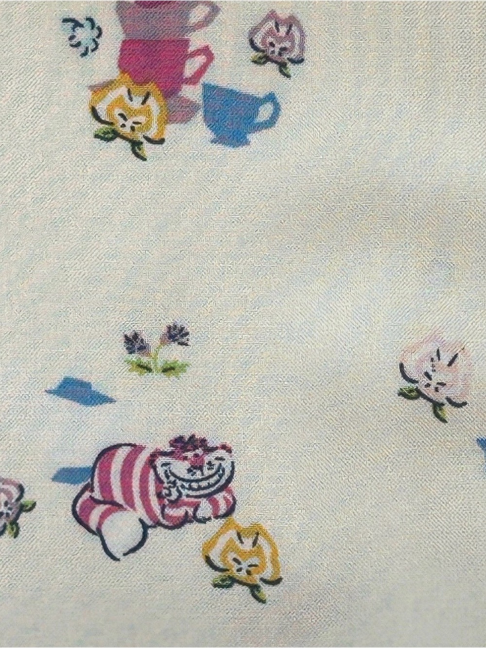 Disney BoxLunch Alice in Wonderland Icons Smocked Milkmaid coquette dress S - Picture 10 of 12